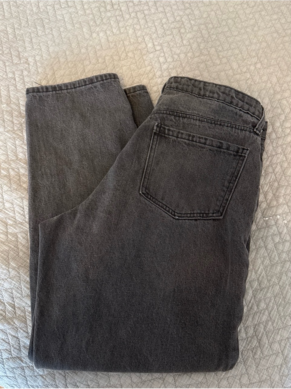 bp Dark Charcoal Straight Leg Jeans